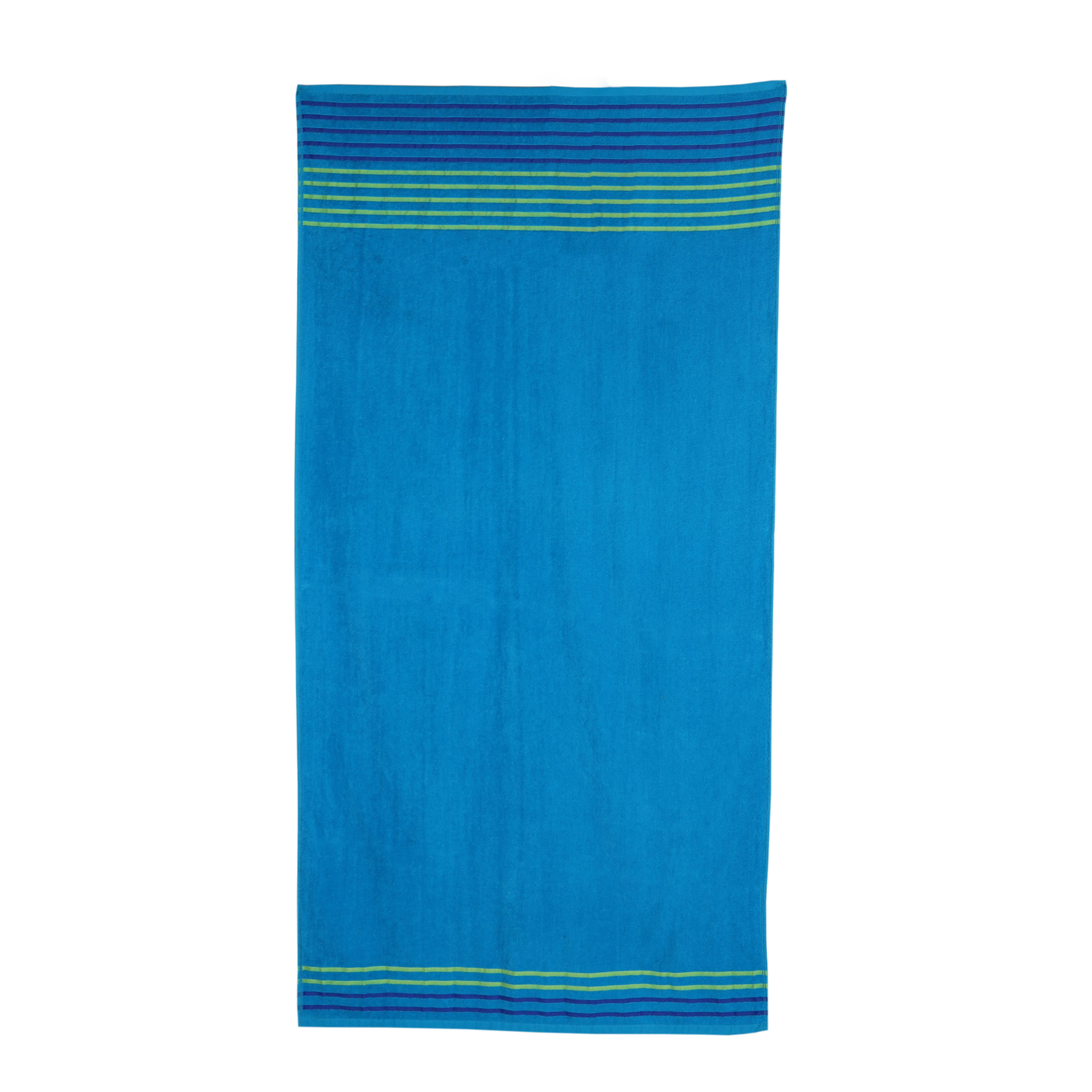 Disney Stitch Floral Cotton Bath and Beach Towel Blue 58x28 Lilo